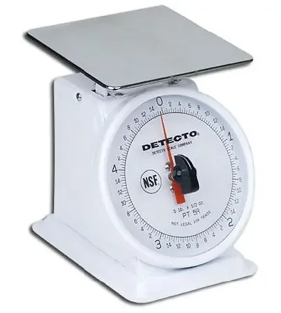 Detecto Scale PT Series Food / Lab Scale Dial 1000 Gram Mechanical – PT-1000RK