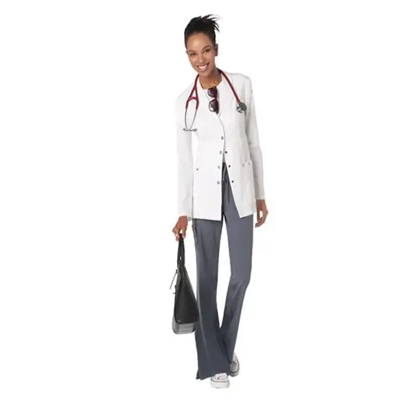 Dickies Lab Coat 75% Polyester / 21% Rayon / 4% Spandex Womens White Medium Ea – 82400DWHZ-M