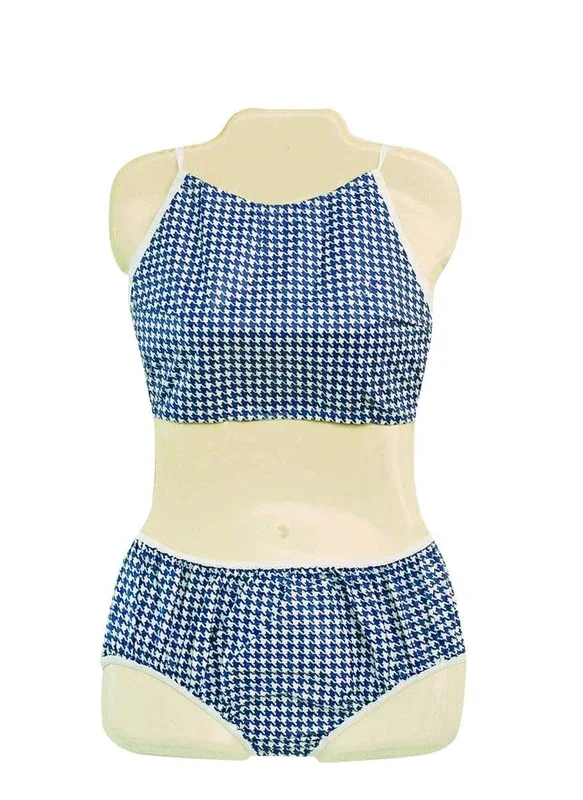 Dipsters patient wear, girl’s Bibb-top bikini, medium – dozen