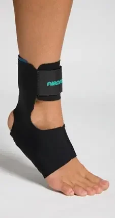 DJO AirHeel Ankle Brace Airheel Medium Hook and Loop Closure Male 7-1/2 to 11 / Female 9 to 12-1/2 Left or Right Foot – 81-09A