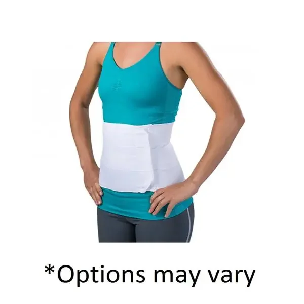 DJO Binder Compression Adult Abdominal Elastic White Size 12″ 2X-Large Ea – 79-89329