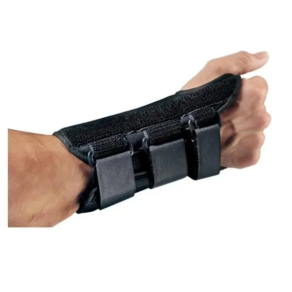 DJO Brace Comfortform Adult Wrist Foam Laminate Black Size 7.5″ Small Left Each – 79-87293
