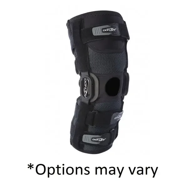 DJO Brace Spacer/Donut Playmaker Ii Adult Knee Spandex Black Size Large Ea – 11-3499-4