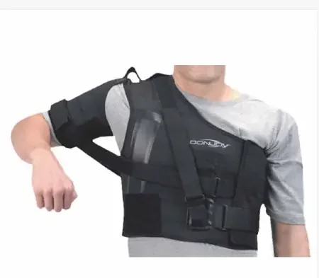 DJO DonJoy Shoulder Immobilizer X-Large Lycra / Polyester Left Arm – 11-1102-5-06000