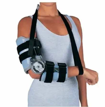 DJO IROM Hinged Knee Brace Short Left or Right Knee – 11-0289-2-06000