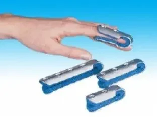 DJO ProCare Finger Protector Splint Procare Curved Padded – 79-71025