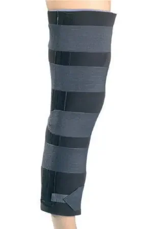 DJO PROCARE Quick “Fit Knee Immobilizer One Size Fits Most Hook and Loop Closure 20 Inch Length Left or Right Knee – 79-96019