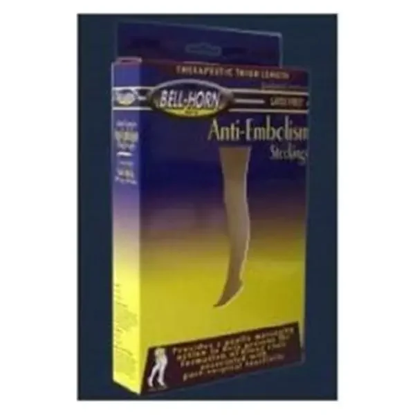 DJO Stocking Anti-Embolism Bell-Horn Thigh High Cls Toe 3Xl/Lng Unsx 31-33″ Bg 1/Pr – 111103X-LONG