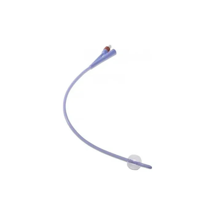 Dover Coude 2-way Silicone Foley Catheter, 24 Fr, 5 Cc, 16″