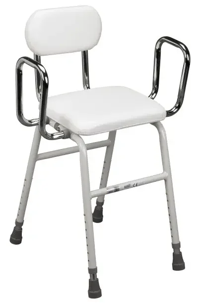 Drive Medical All-Purpose Stool with Adjustable Arms
