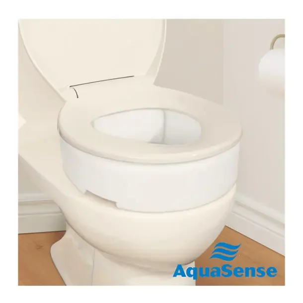Drive Medical AquaSense Toilet Seat Riser with Hinge – 770-631