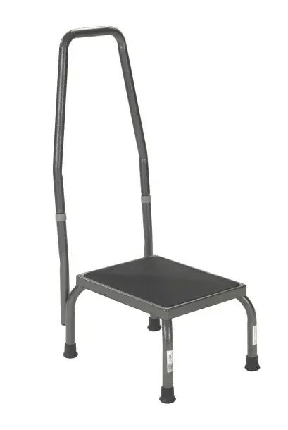 Drive Medical Foot Stool with Handrail