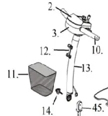 Drive Medical Scooter Bracket – LRM412101-08