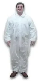Dukal Coverall X-Large White Disposable – 382XL