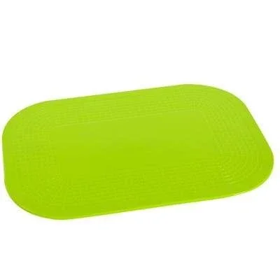 Dycem non-slip rectangular pad, 15″x18″, lime