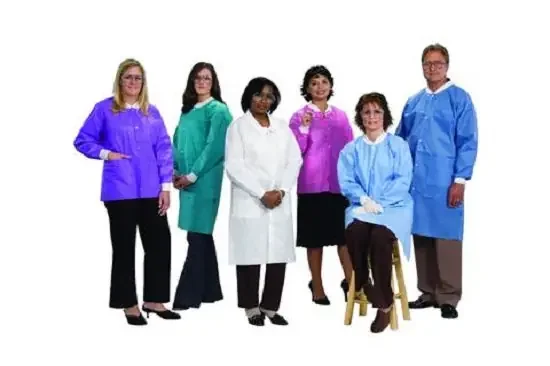 Dynamic Diagnostics Lab Coat White Medium Long Sleeves Hip Length – 2200-52-WH