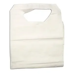 Dynarex Bib Tie Closure Disposable Poly / Tissue – 4405