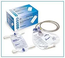 Dynarex Urinary Drain Bag Anti-Reflux Valve 2000 mL Vinyl – 4271