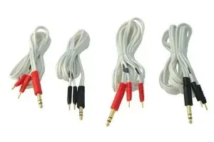 Dynatronics Lead Wire 72 Inch, Red, 2-Pin For Dynatronics Electrotherapy – 7B0230