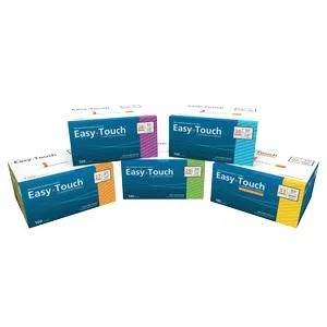 Easytouch Insulin Syringe 27g X 1/2″, 0.5 Ml, (100 Count)