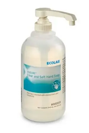 Ecolab Endure Clear and Soft Soap Liquid 540 mL Dispenser Refill Bottle Scented – 6000031