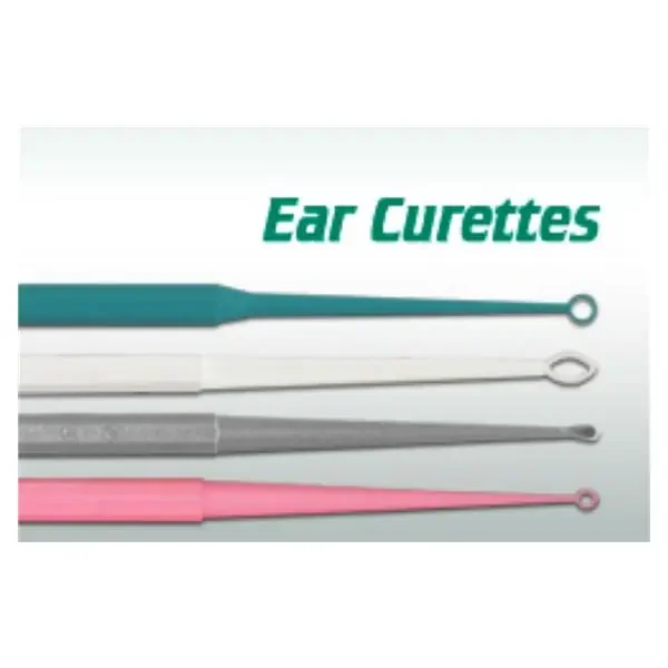 EDML, Curette Ear Spoon Loop Tip Flexible Gray Plastic Disposable 50/Bx – 6620