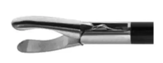 Elmed 5mm Blunt Atraumatic Grasping Forceps – Double Action 14mm Tip