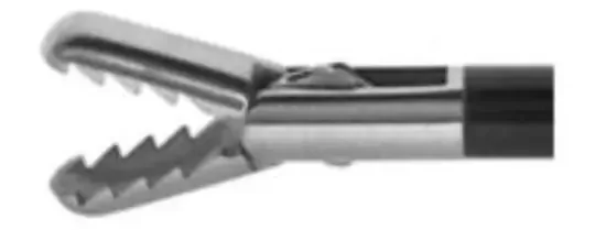 Elmed 5mm Cup Shaped Grasper with Retro Facing Teeth – 10mm Tip