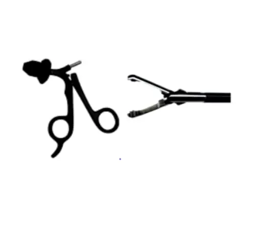 Elmed 5mm Dissectors and Graspers Winer Style Fundus Grasper – 16mm Tip – Insulated Handles