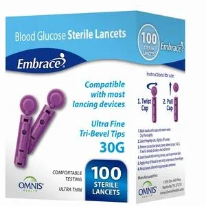 Embrace Ultra Fine Lancets 30g