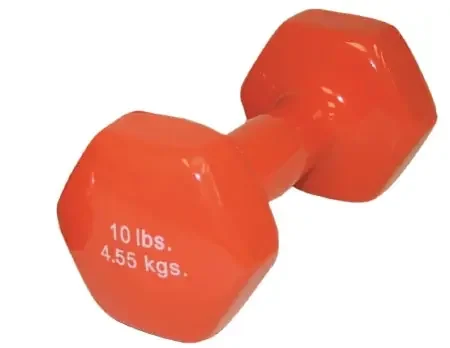 Fabrication Enterprises CanDo Dumbbell 10 lbs. – 10-0559