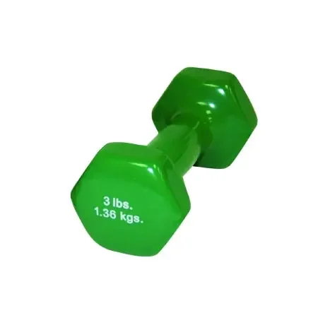 Fabrication Enterprises CanDo Dumbbell Cando 3 lbs. – 10-0552
