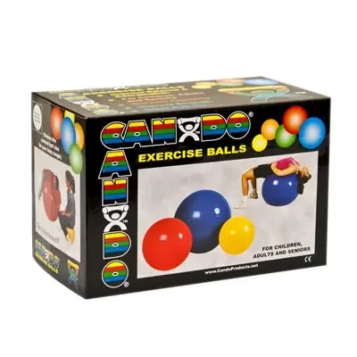 Fabrication Enterprises CanDo Exercise Ball Yellow – 30-1961B