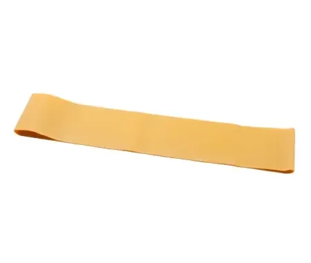Fabrication Enterprises CanDo Exercise Resistance Band Loop Gold 15 Inch Length 3X-Heavy Resistance – 1230047