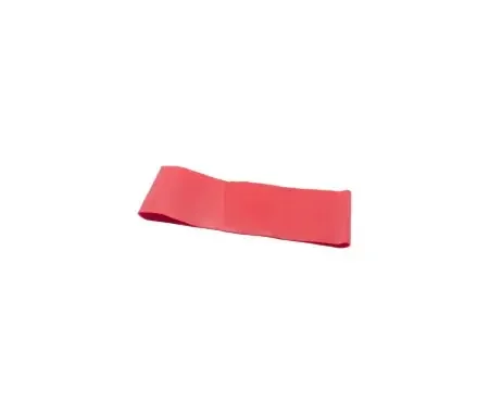 Fabrication Enterprises CanDo Low Powder Exercise Resistance Band Loop Red 3 X 10 Inch Light Resistance – 1224569
