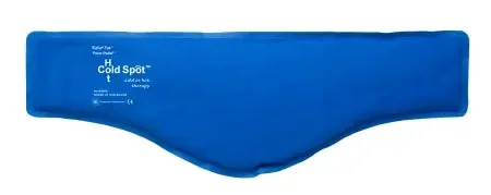 Fabrication Enterprises Relief Pak Cold n Hot Hot / Cold Therapy Pack Neck Contour Reusable 7 X 22 Inch – 11-1294