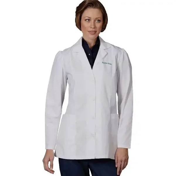 Fashion Seal Lab Coat 65% Polyester / 35% Cotton Womens White X-Small Ea – 444-XS