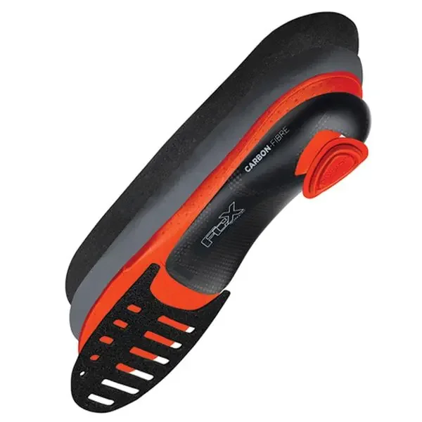 FCX Global Inc Insole Carbon Pro Insite Men 8-9.5/Women 9-10 Black/Orange 1/Pr – Insite-CP-04