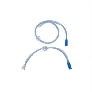 Feeding Extension Set 24″ With Right Angle Connector, Y-port