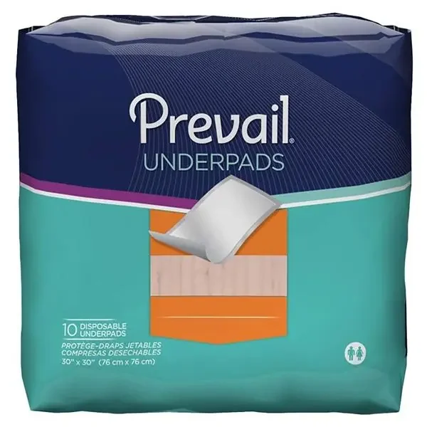 First Quality Products Underpad Prevail Unisex Medium 30X30″ Super Peach 10X10/Ca – UP-100