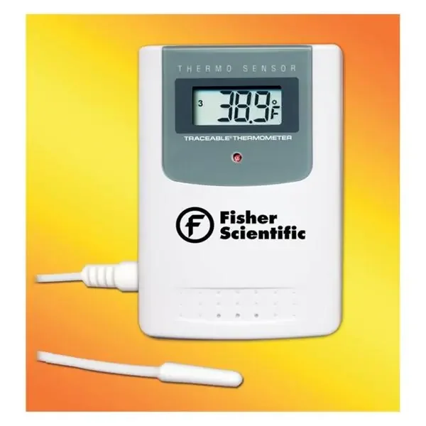 Fisher Scientific Co. Remote Sensor Module 5X22Mm F/ 15-077-50 Thermometer W/ Extrnl Prb/ 10‘ Cbl Ea – 1507751