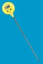 Fisher Scientific Fisher Scientific Digital Laboratory Thermometer Fahrenheit / Celsius -58° to +572°F (-50° to +300°C) Stainless Steel Probe Free-standing Battery Operated – 1464844
