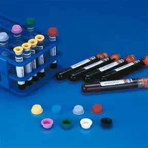 Fisher Scientific Fisherbrand Sav-It Tube Closure Elastomer Copolymer Blue 12 to 13 mm For Test Tubes, Centrifuge Tubes, Specialty Tubes, Evacuated Blood Drawing Tubes NonSterile – 270713