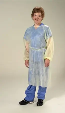 Fisher Scientific High Five Protective Procedure Gown 2X-Large Unisex NonSterile White – 19156239