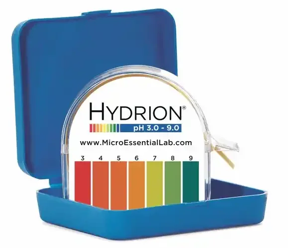 Fisher Scientific Hydrion Vivid pH Paper in Dispenser 3.0 – 9.0, Vivid – 14853158C
