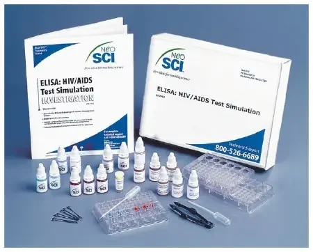 Fisher Scientific Neo/Sci ELISA HIV/AIDS Simulation of HIV Detection Student Lab Activity – S66656