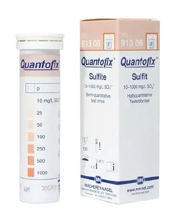Fisher Scientific Quantofix Rapid Test Kit Chemical Detection Sulfite 100 Tests – 50300332