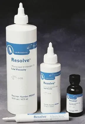 Fisher Scientific Resolve Immersion Oil 1 oz, Clear, Colorless, Low Viscosity – 23244262