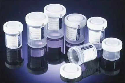 Fisher Scientific Samco Narrow-Mouth Bio-Tite Specimen Container 48 mm Opening Polypropylene Screw Cap 60 mL (2 oz.) Sterile – 1371164