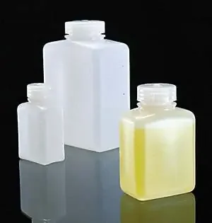 Fisher Scientific Thermo Scientific Nalgene Bottle Rectangular High Density Polyethylene 64 oz. – 029245J